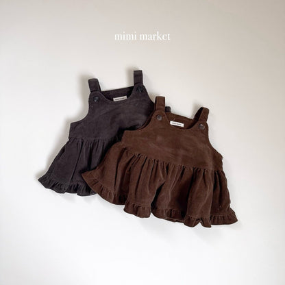 ［mimimarket］corduroy sleeveless blouse