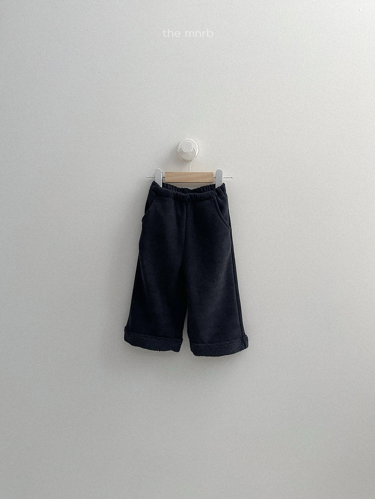 ［minirobe］roll-up straight pants