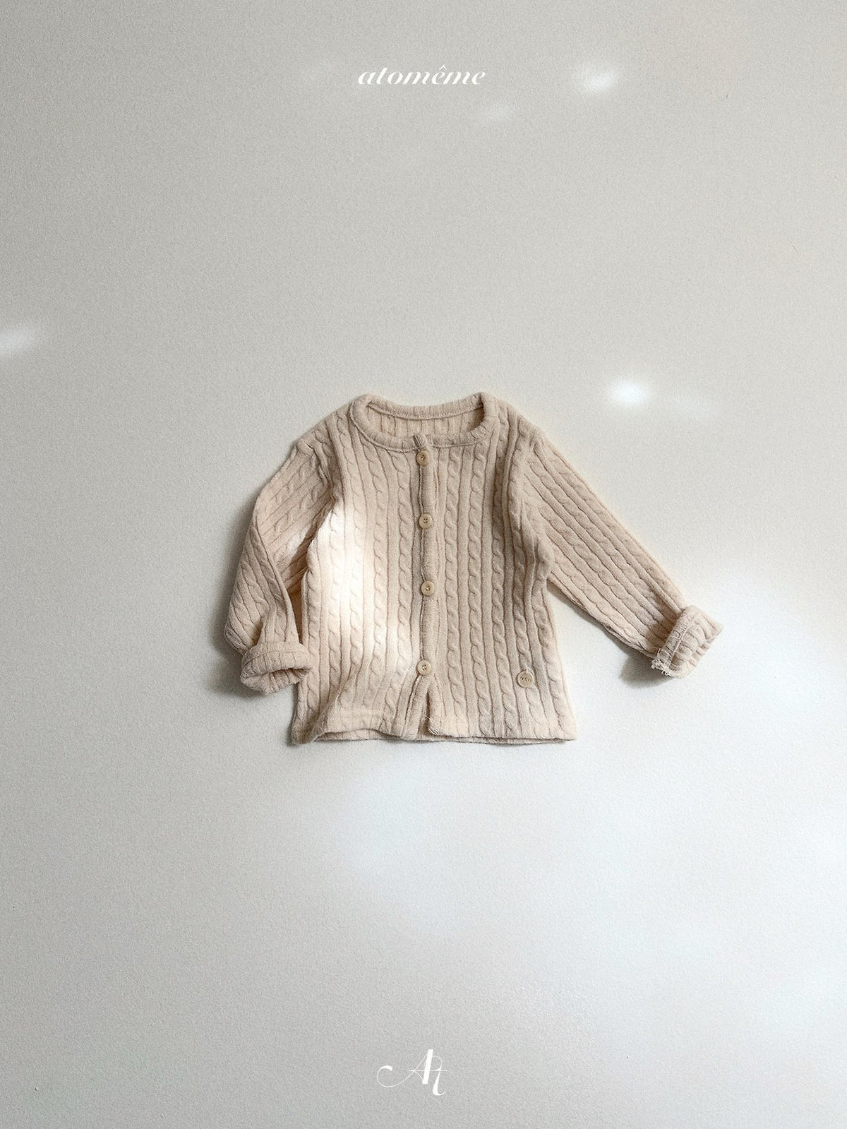 ［atomeme］have knit cardigan