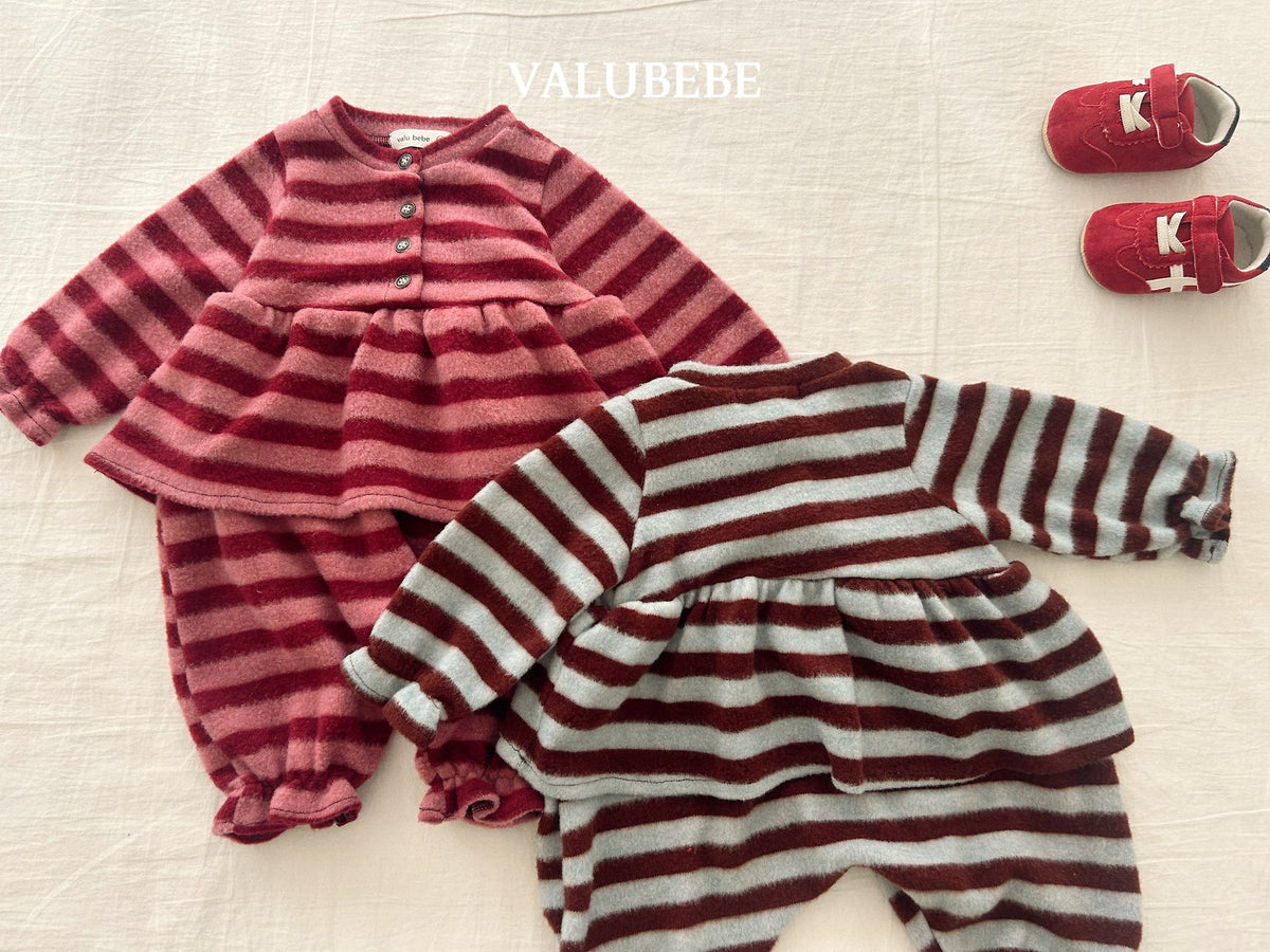 ［valubebe］frill skirt suit