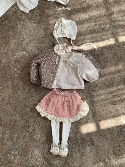 ［bebeholic］dear layered skirt