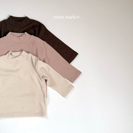 ［mimimarket］ob turtleneck tee
