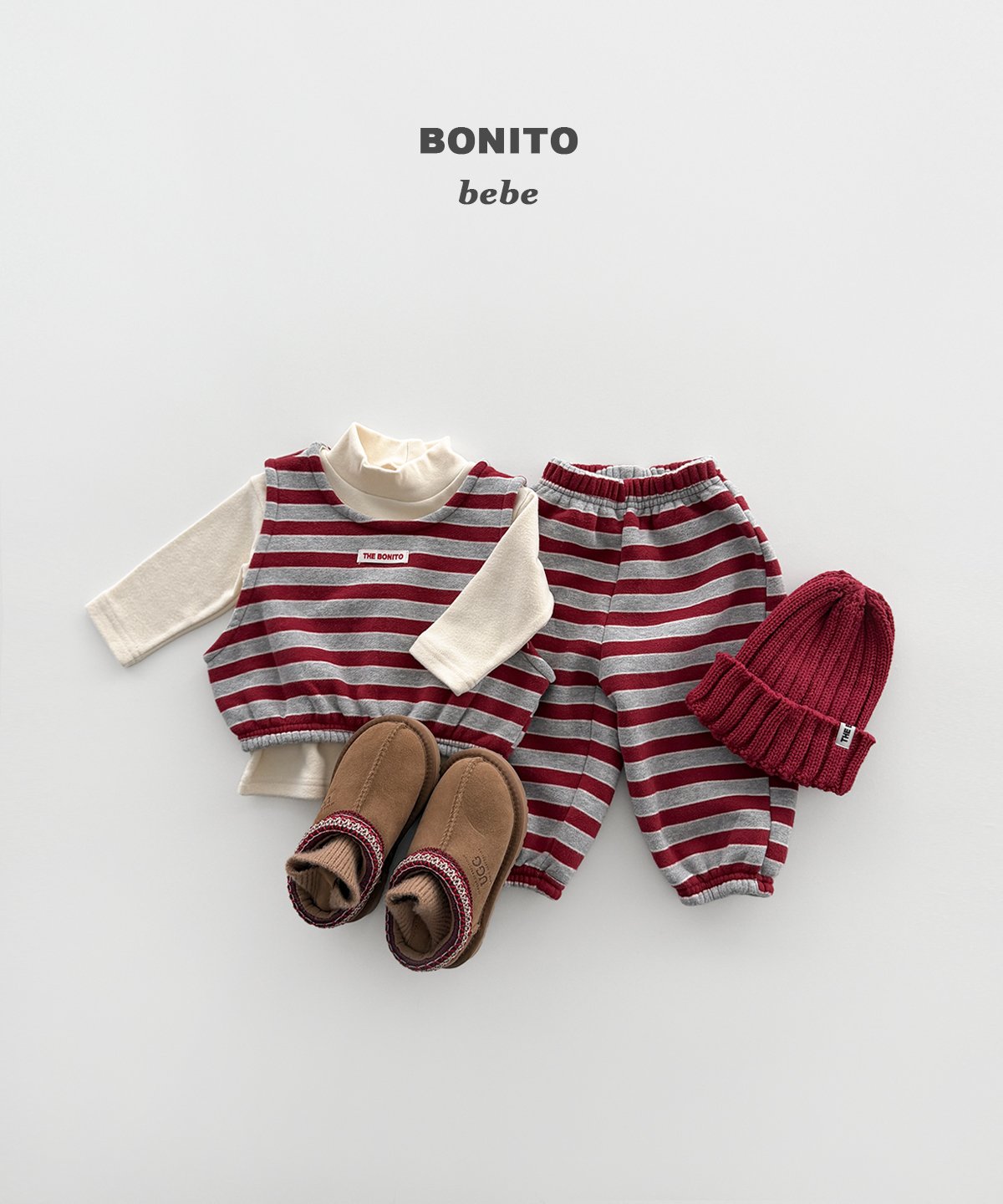 ［BONITO］1+1 turtleneck
