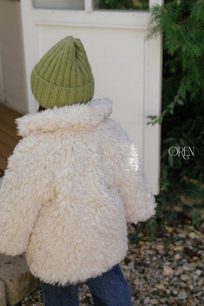 ［OREN］bernie toggle fur jacket