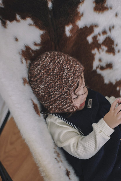 ［ONU］crochet knit beanie