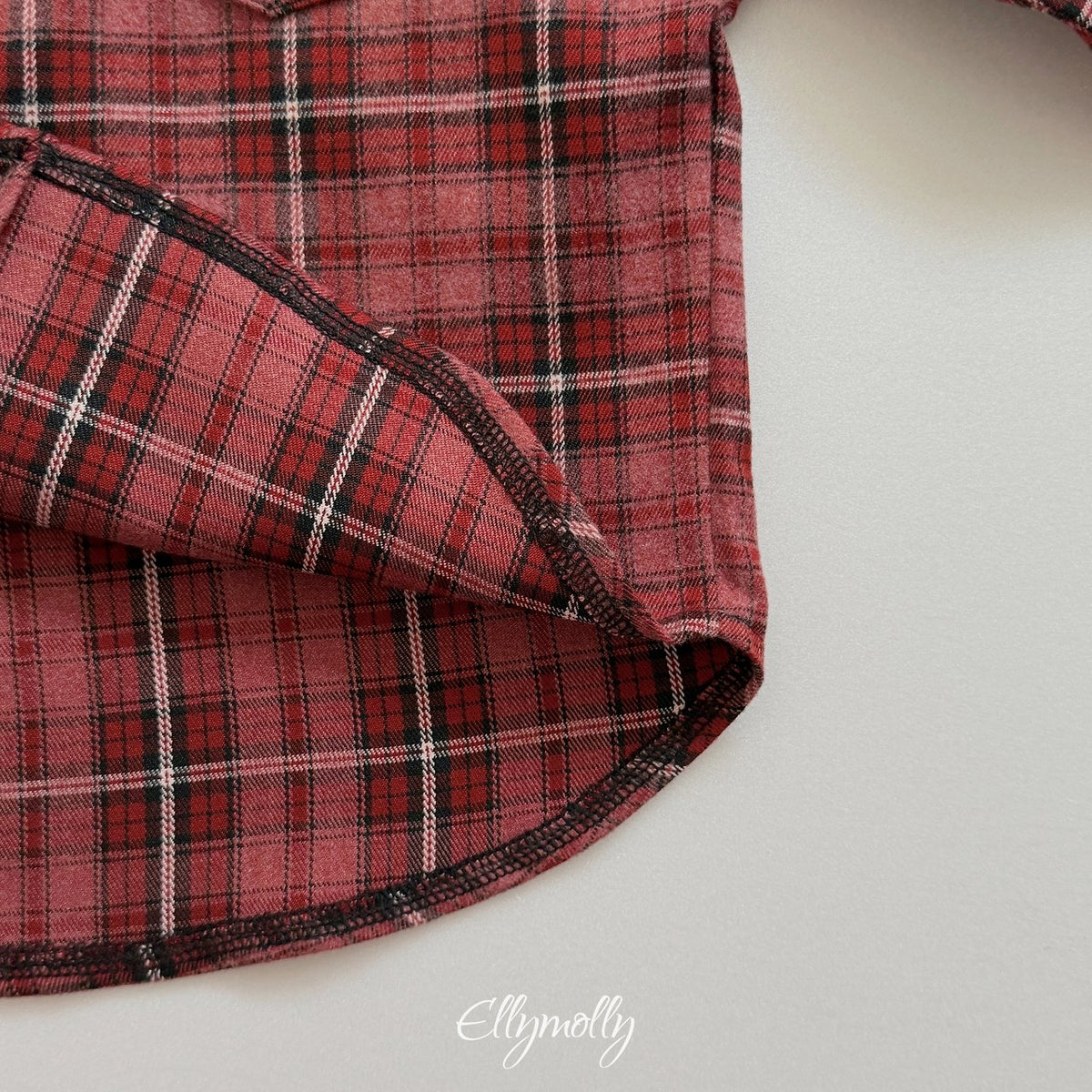 ［ellymolly］forest check shirt