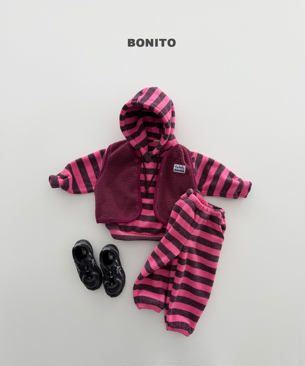 ［BONITO］fluffy boucle vest