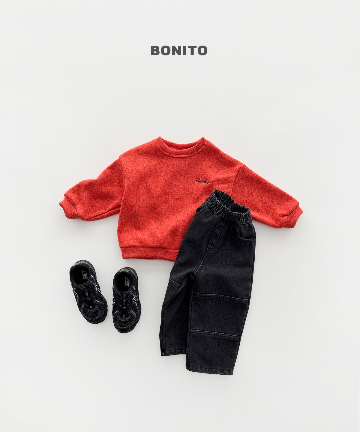 ［BONITO］gradation knit sweatshirt