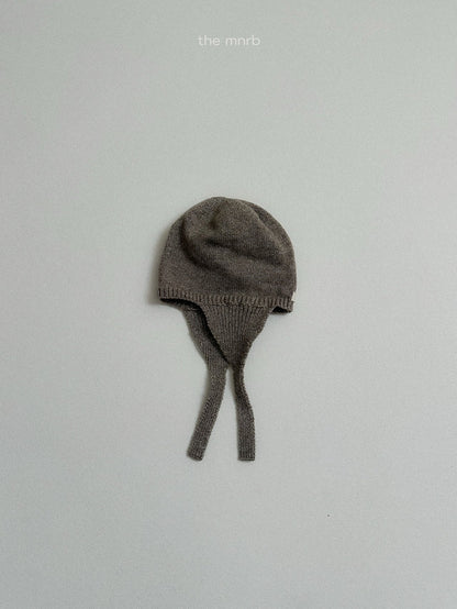 ［minirobe］earflap knit beanie