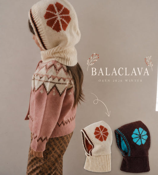 ［OREN］clover balaclava