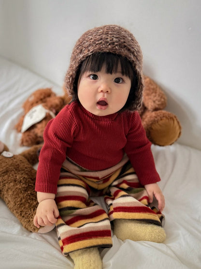 ［ONU］rainbow stripe pants