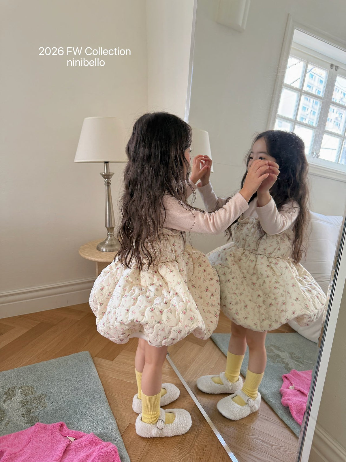 ［ninibello］picnic quilted dress