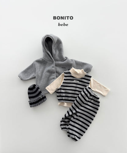 ［BONITO］stripe vest set