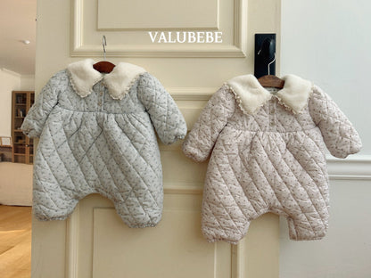 ［valubebe］sherbet flower padding suit