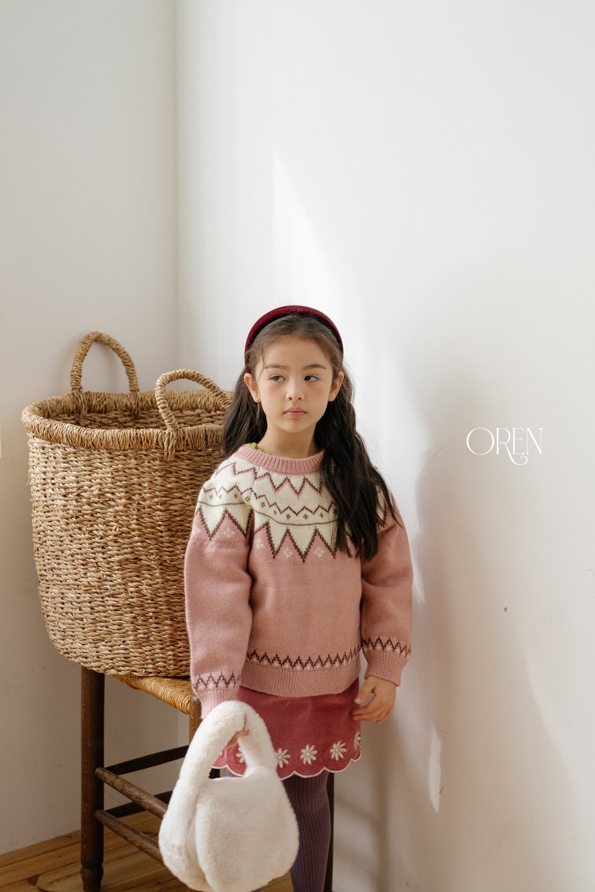 ［OREN］oslo reversible knit cardigan