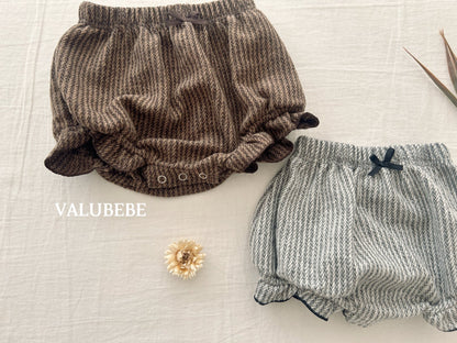 ［valubebe］herringbone frill pumpkin pants