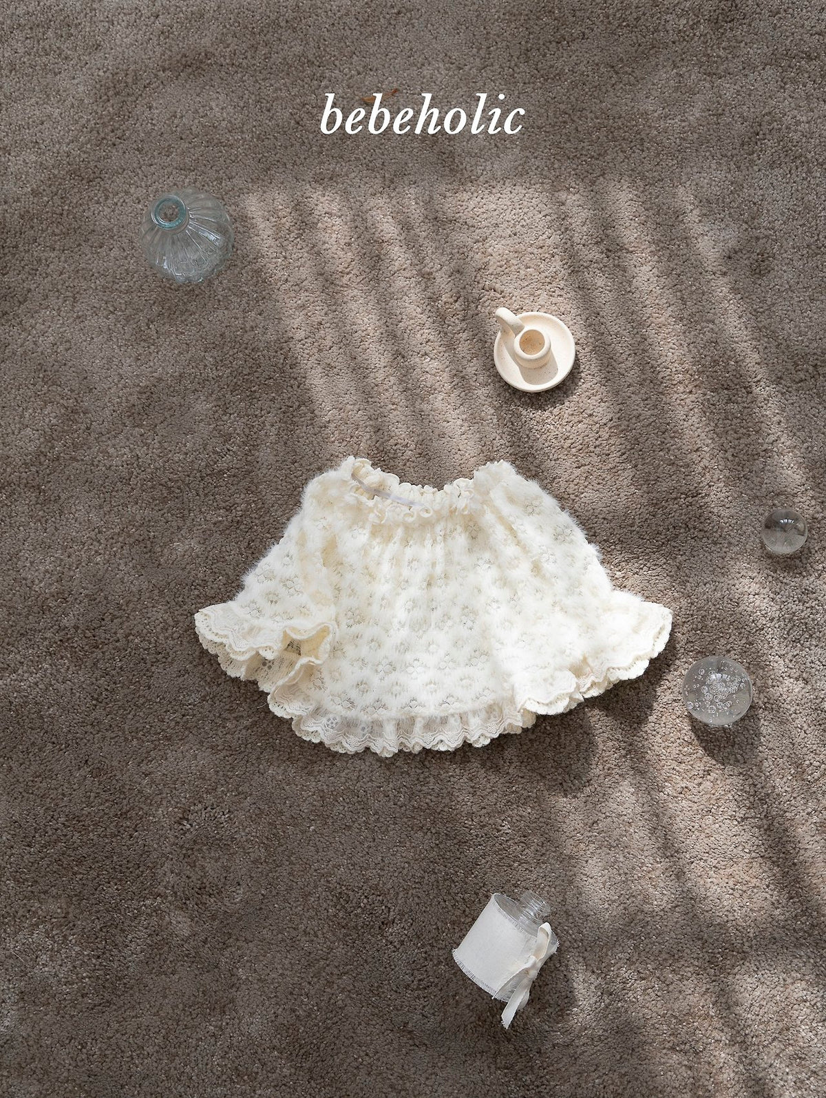 ［bebeholic］dear layered skirt