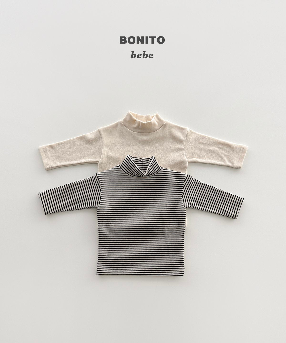 ［BONITO］1+1 turtleneck