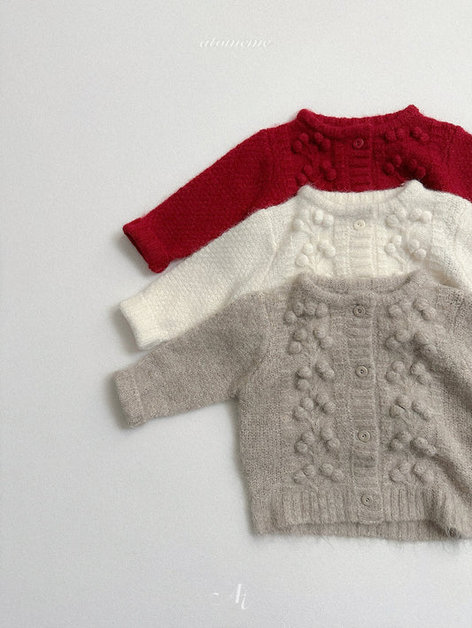 ［atomeme］winter berry cardigan