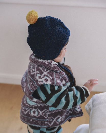 ［ONU］big stripe sweatshirt