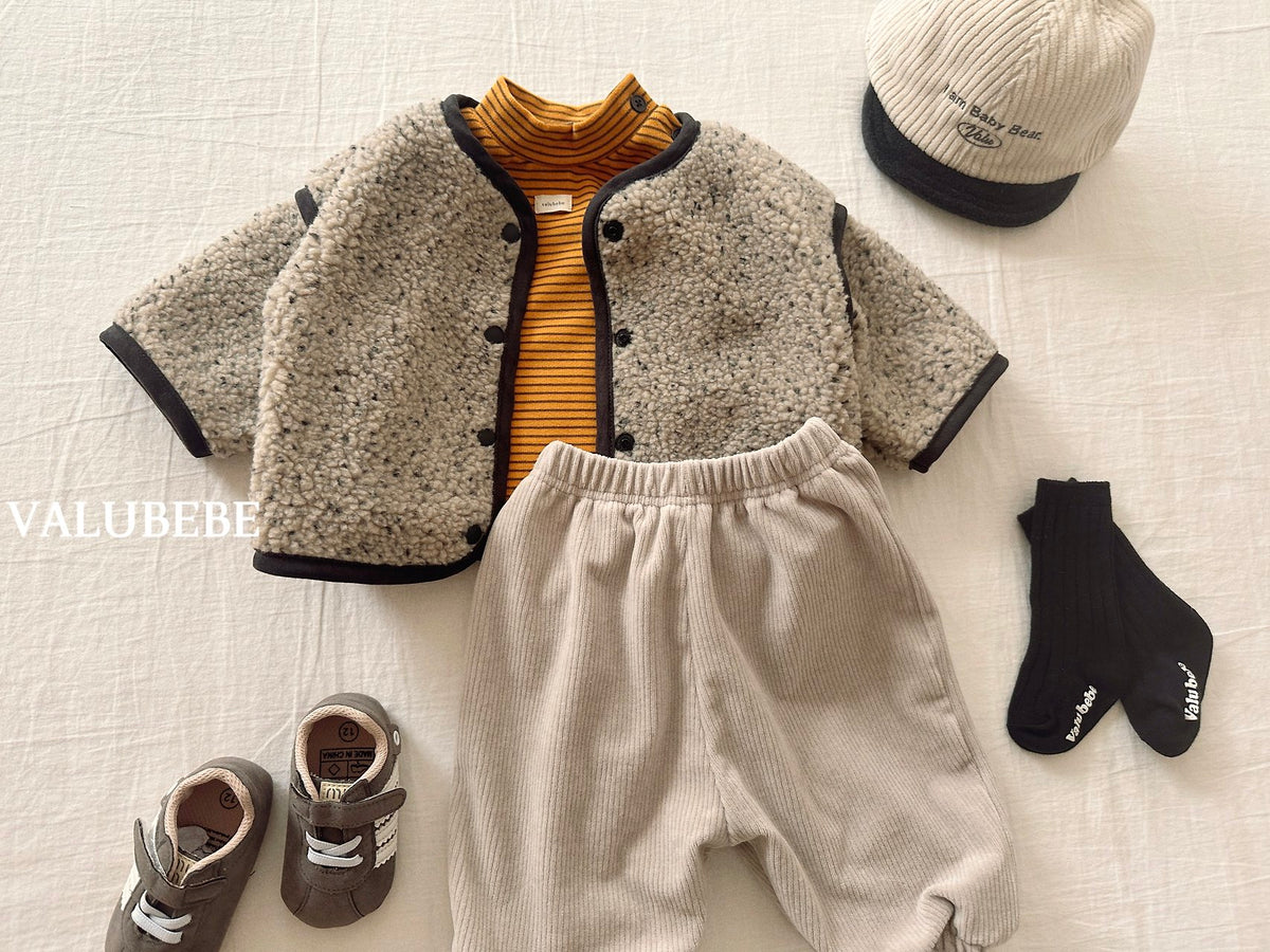 ［valubebe］daily rib socks set