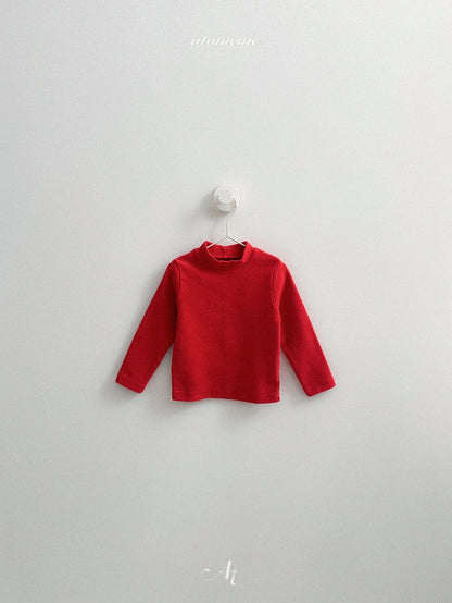 ［atomeme］plain turtleneck t-shirt