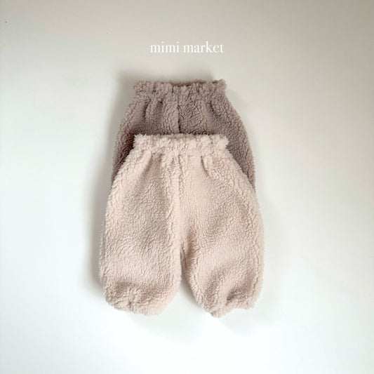 ［mimimarket］poodle pants