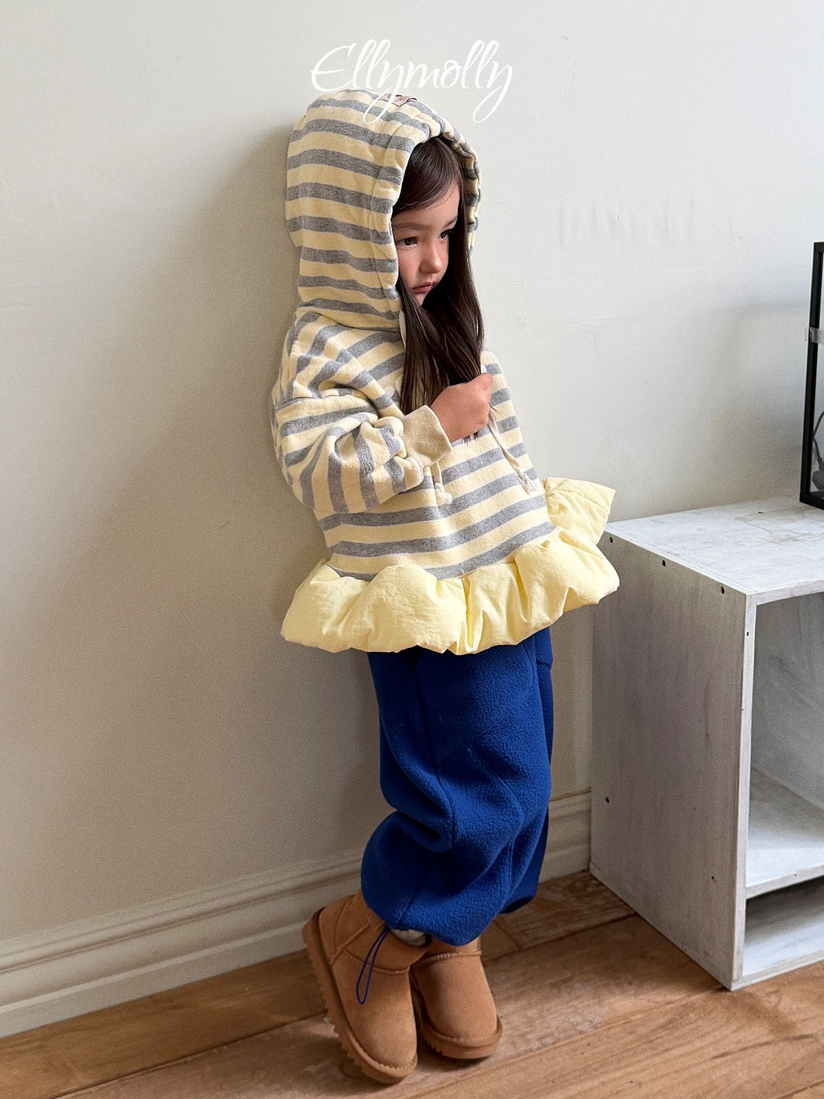 ［ellymolly］biff fleece pants