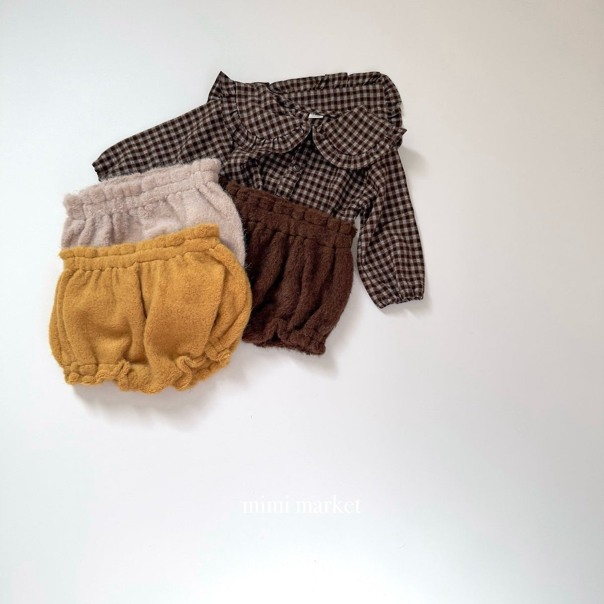 ［mimimarket］cocoon frill bloomers
