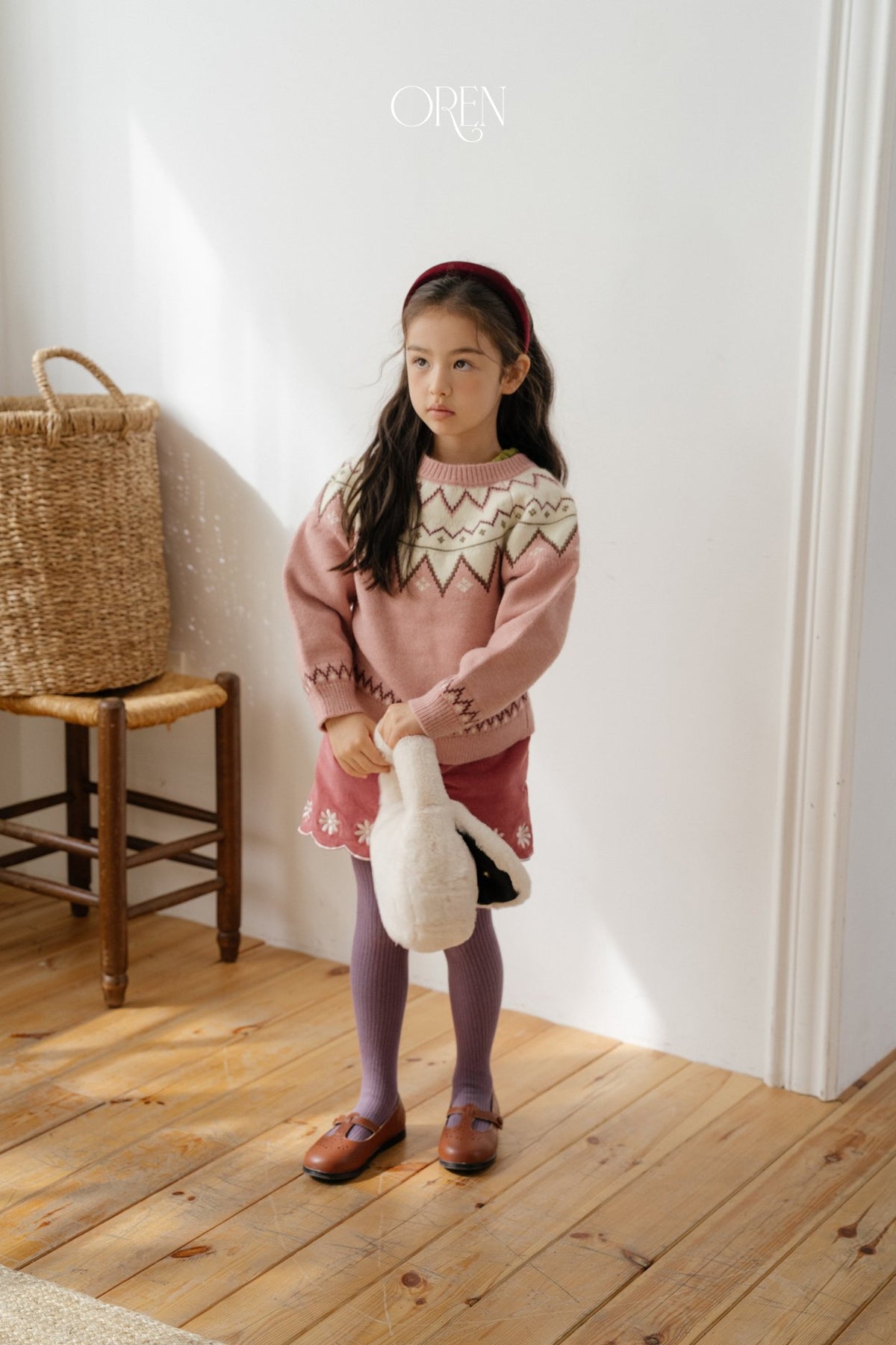 ［OREN］oslo reversible knit cardigan