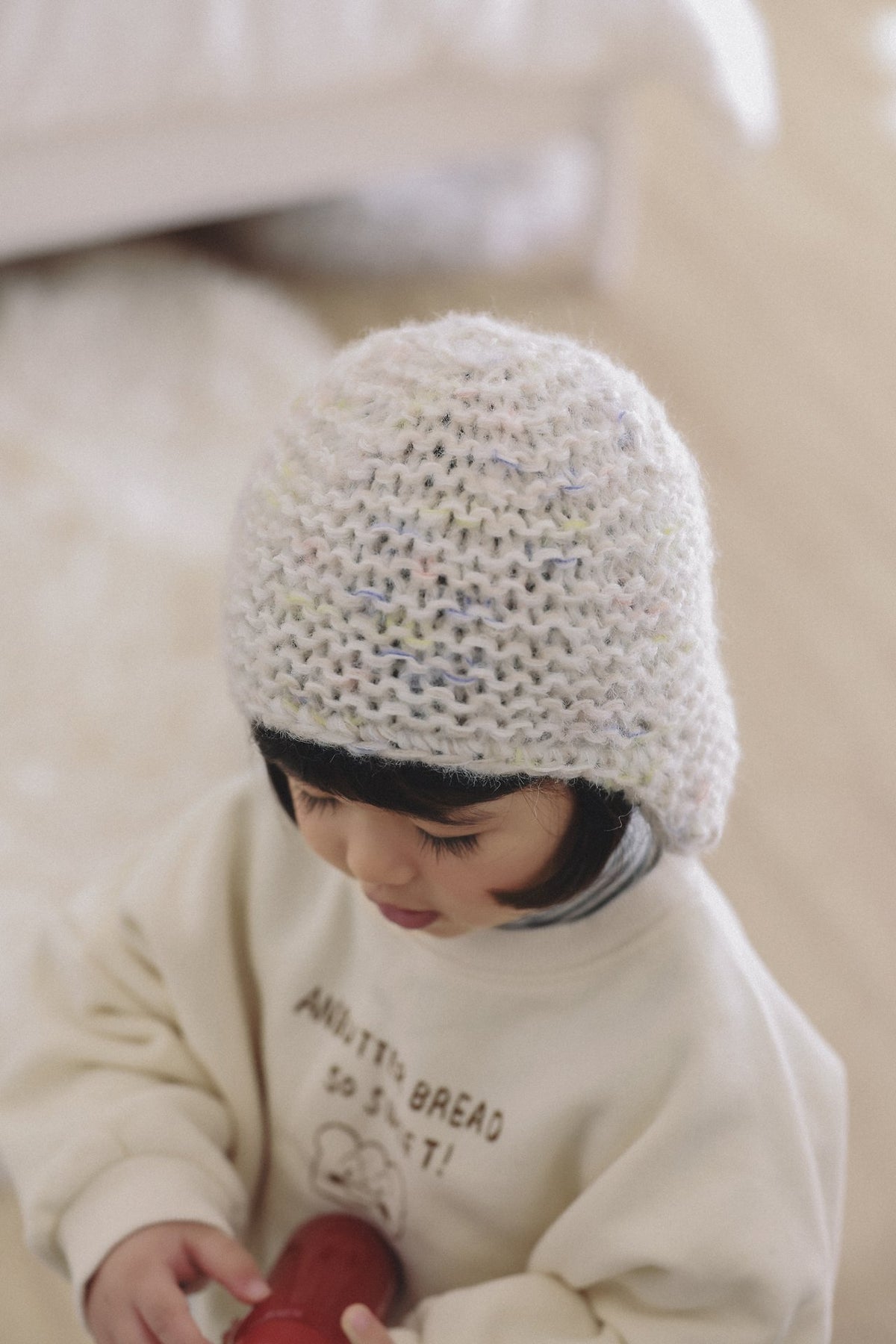 ［ONU］crochet knit beanie