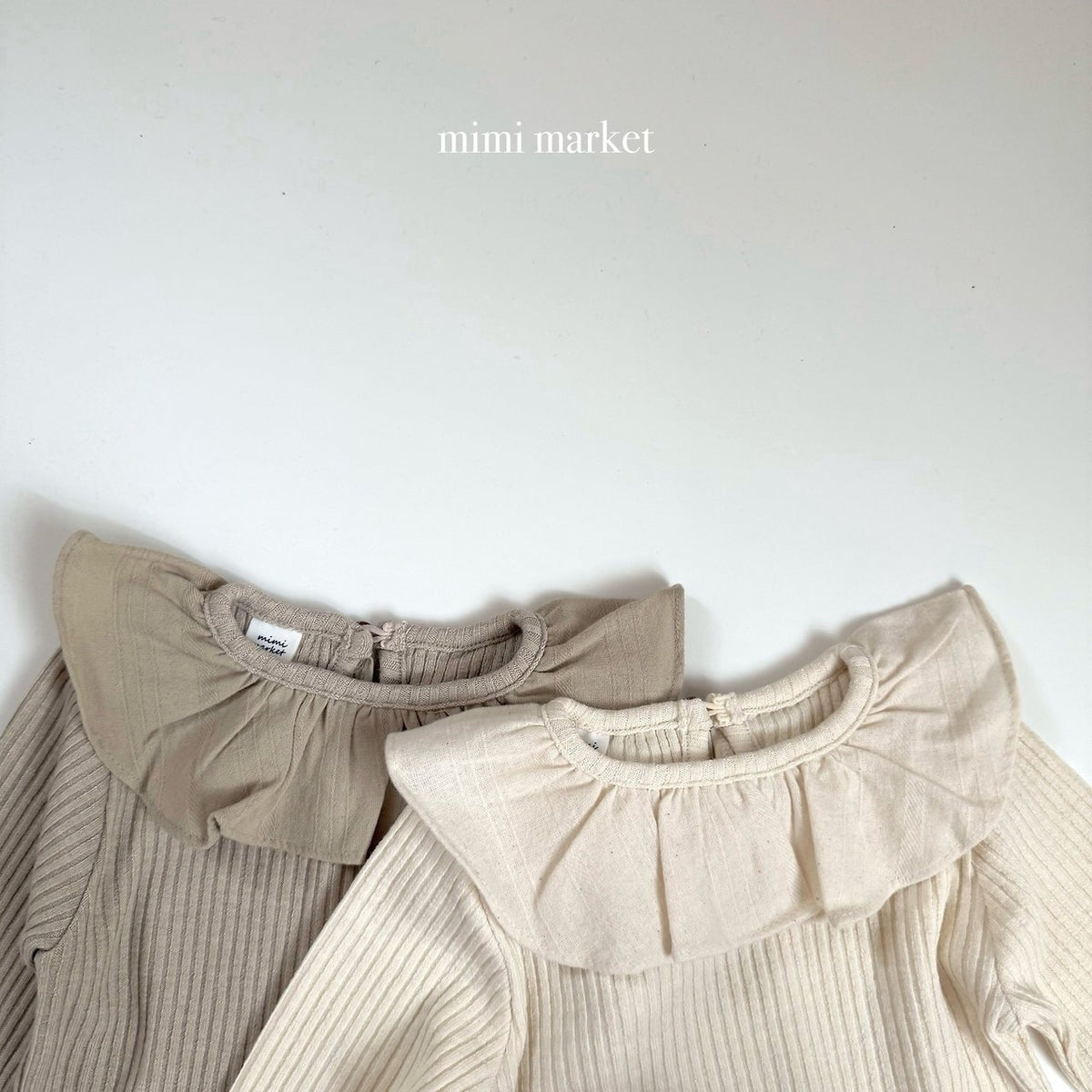 ［mimimarket］liz collar tee
