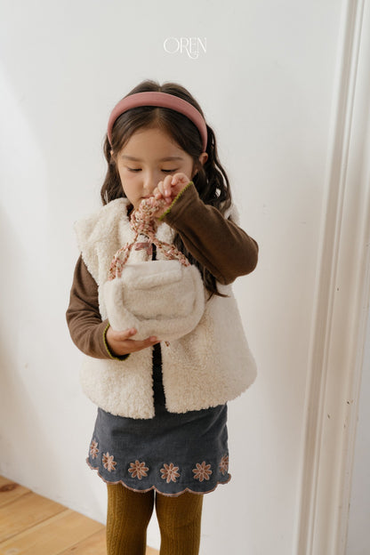 ［OREN］bella embroidered culotte pants