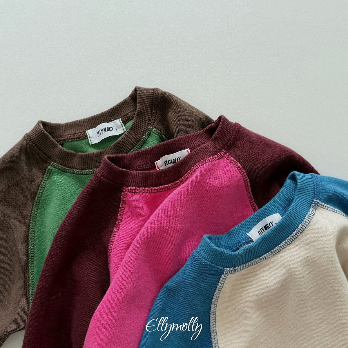 ［ellymolly］raon raglan tee