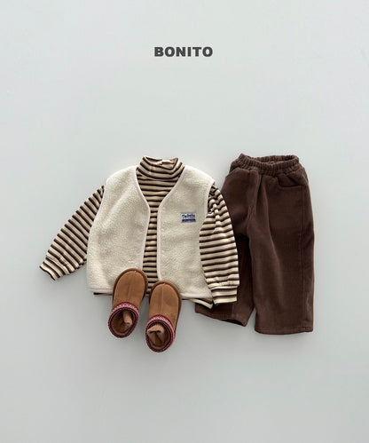 ［BONITO］fluffy boucle vest