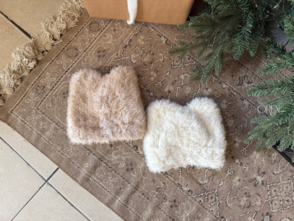［OREN］cat faux fur beanie