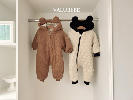 ［valubebe］boucle padding reversible suit