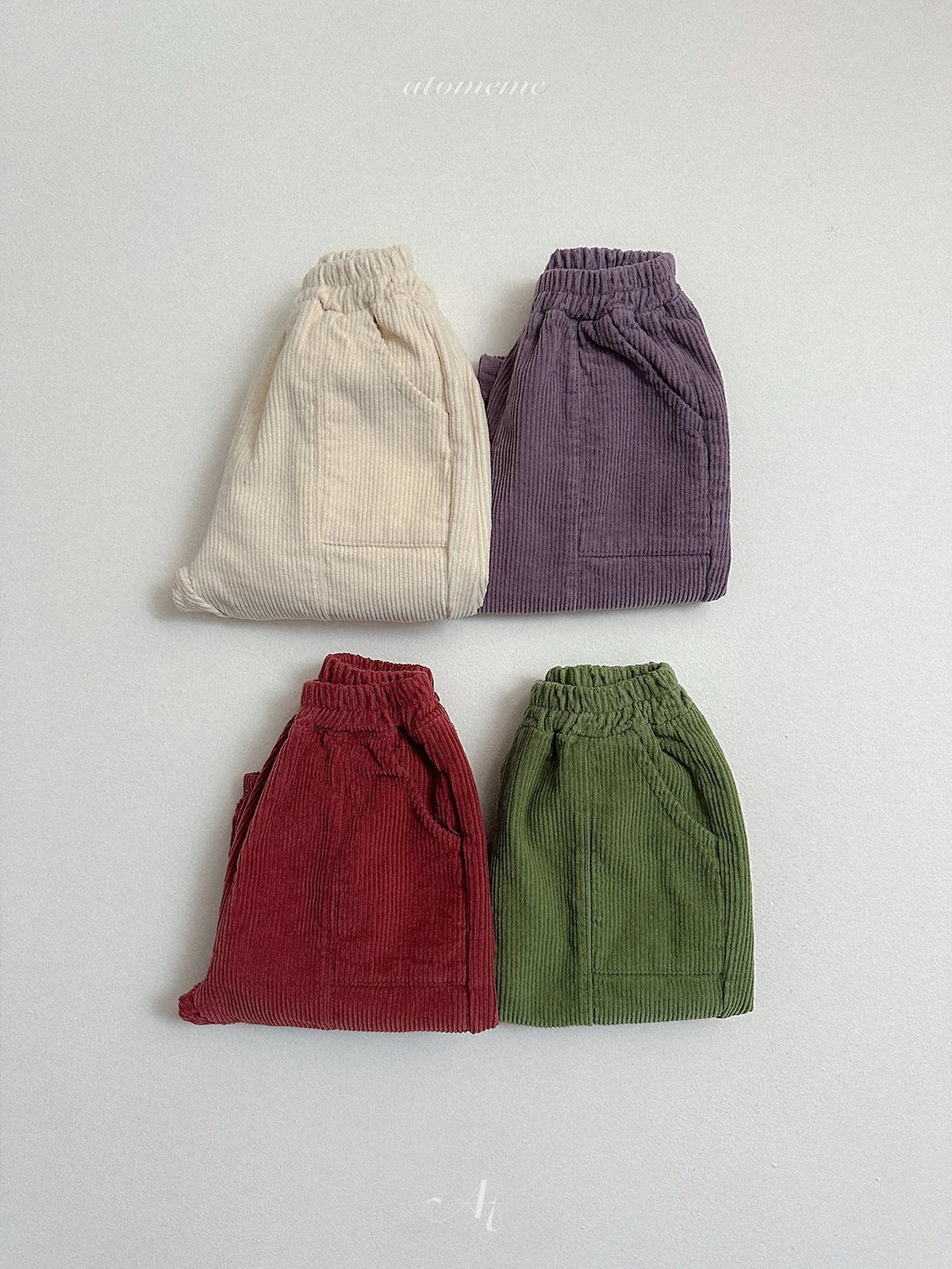 ［atomeme］mallang corduroy pants