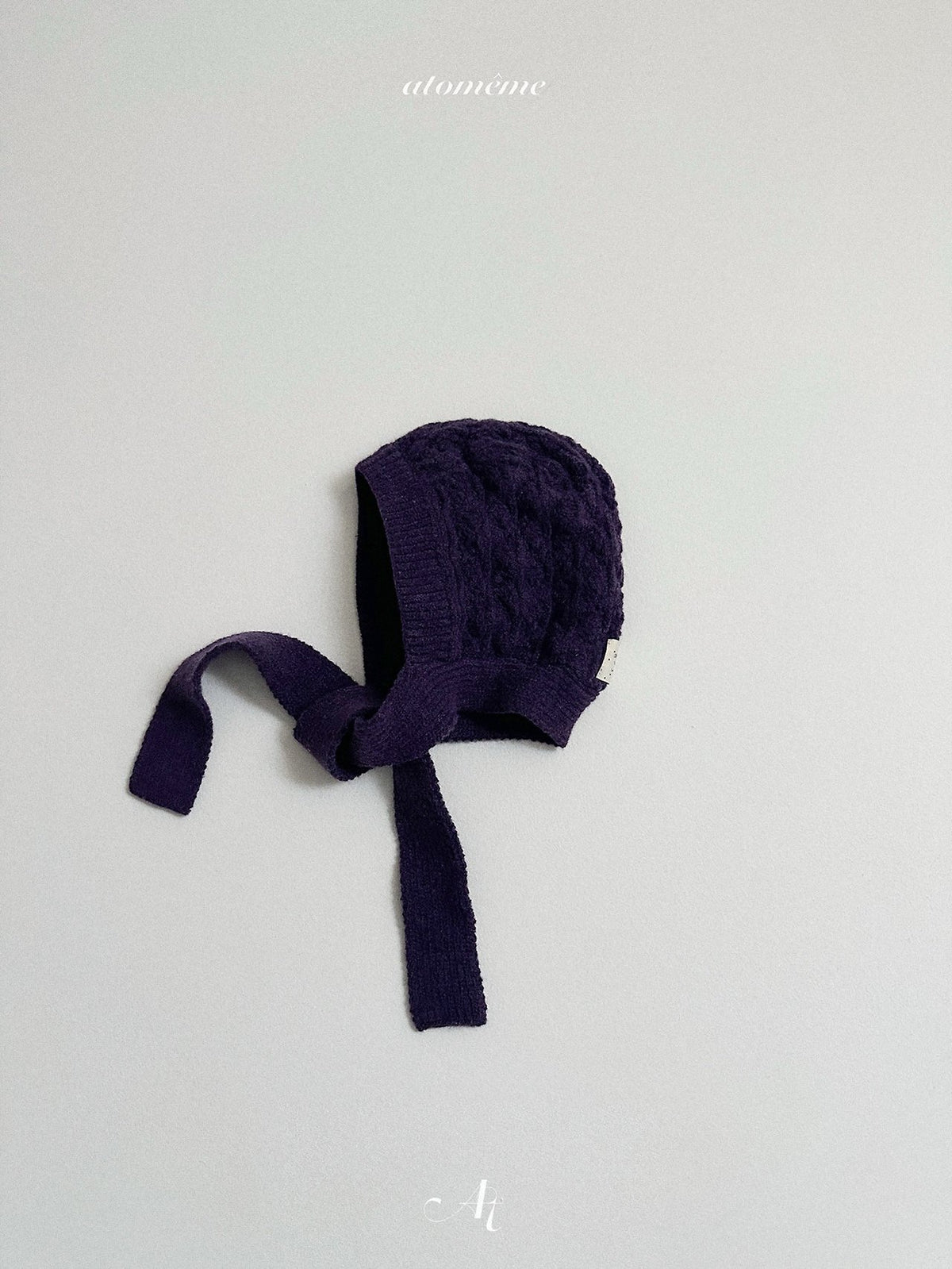 ［atomeme］knit muffler bonnet