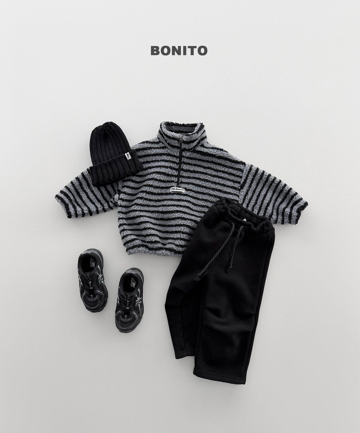 ［BONITO］knee tuck straight pants