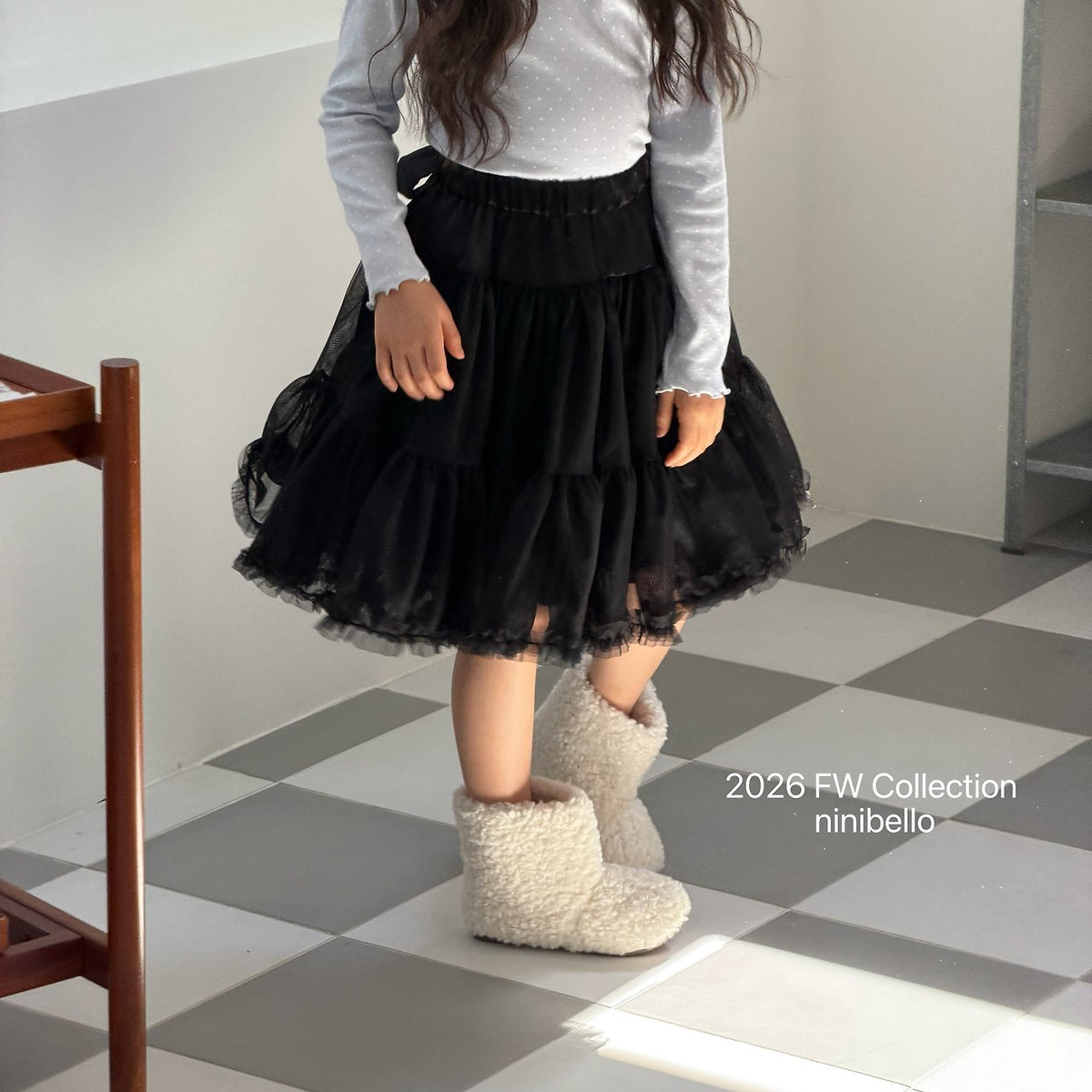 ［ninibello］marvelle tulle skirt