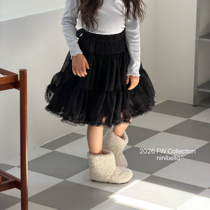 ［ninibello］marvelle tulle skirt