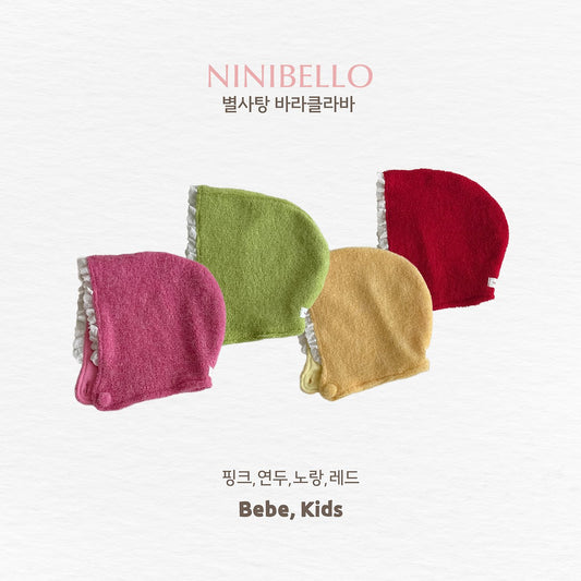 ［ninibello］star candy balaclava