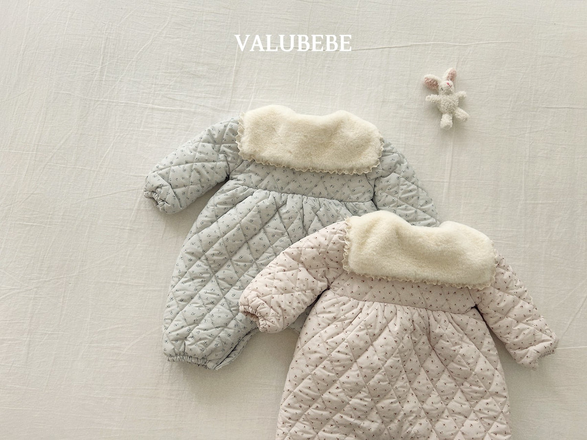 ［valubebe］sherbet flower padding suit