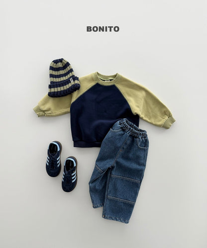 ［BONITO］two-tone knit beanie