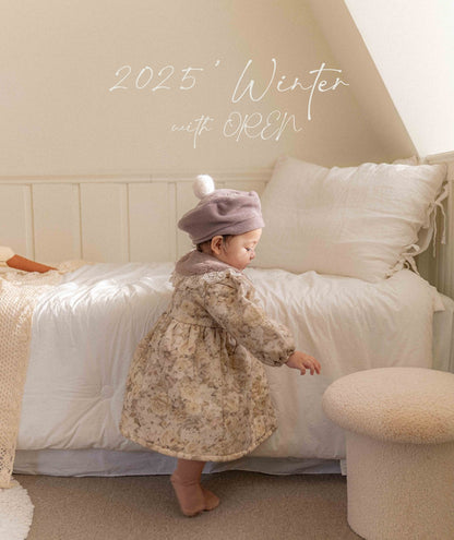 ［OREN］briel padded dress (3oz)