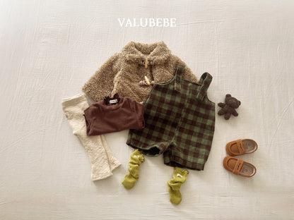 ［valubebe］winter fleece frill tee