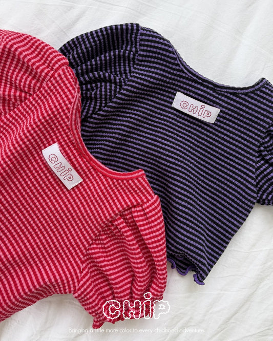【秋のPRE-ODER 5%OFF】02.Sweet & Sour Puff Tee
