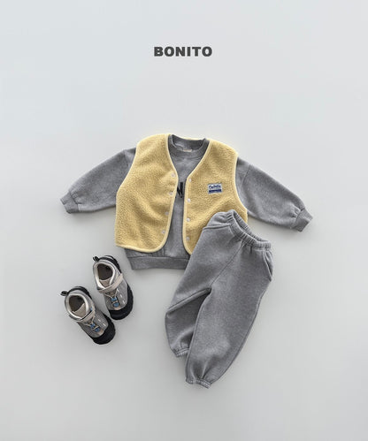 ［BONITO］fluffy boucle vest