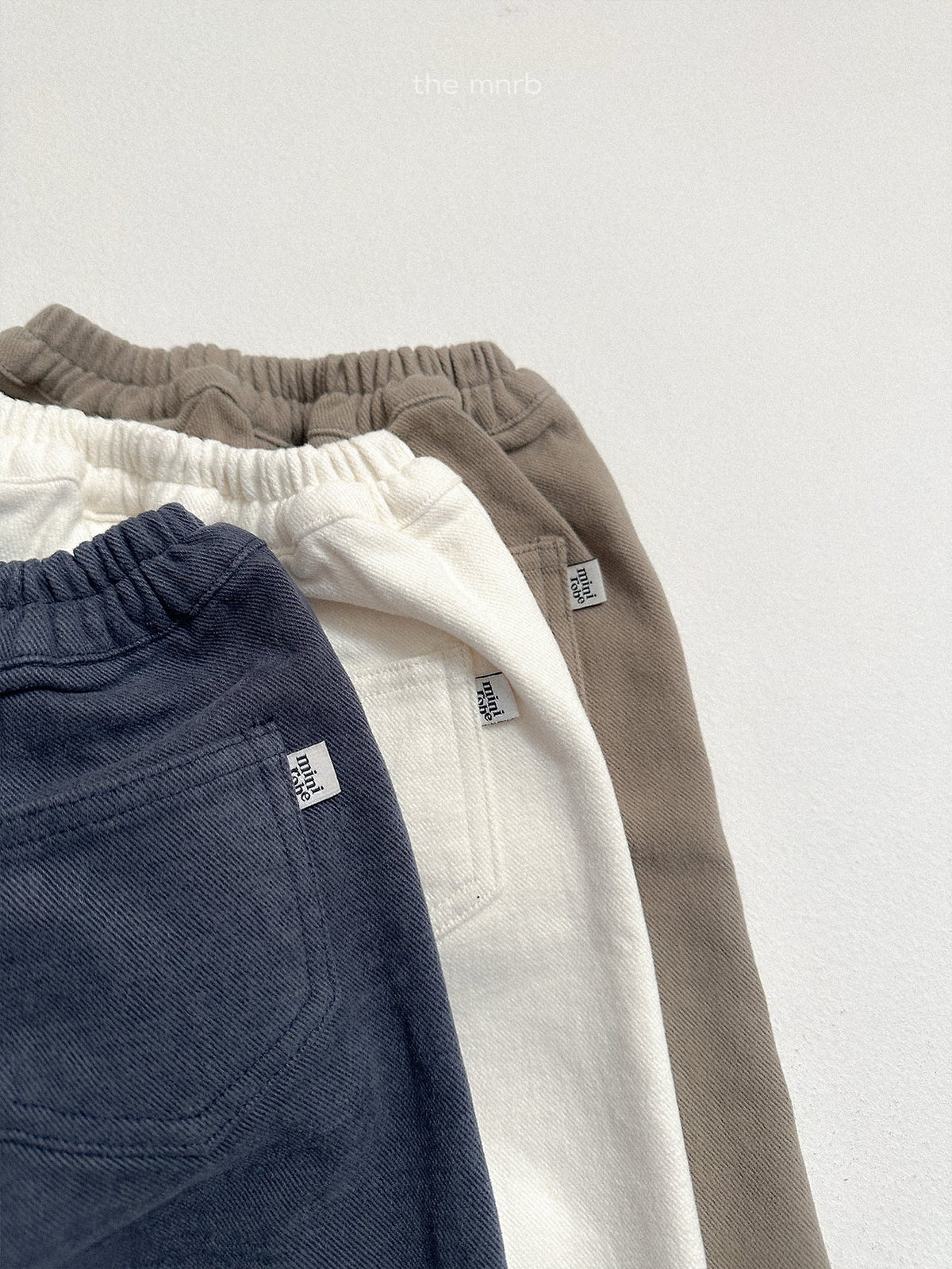 ［minirobe］winter basic straight pants